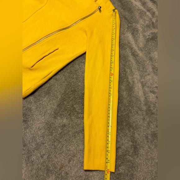 NWOT! Lauren Ralph Lauren Womens Petite
Moto Jacket Yellow SP - Picture 12 of 12